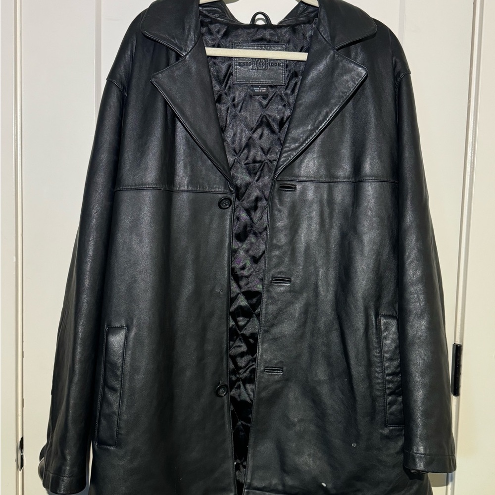 Knightsbridge Black Leather Jacket
